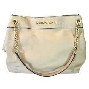 Michael Kors Tan/Gold Shoulder Bag